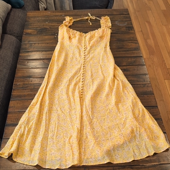 RIXO Dresses & Skirts - Rixo Tammy Silk Midi Dress